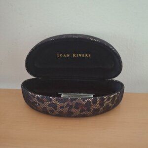 Joan Rivers Leopard Print Sunglasses Case – Eyewear Protection